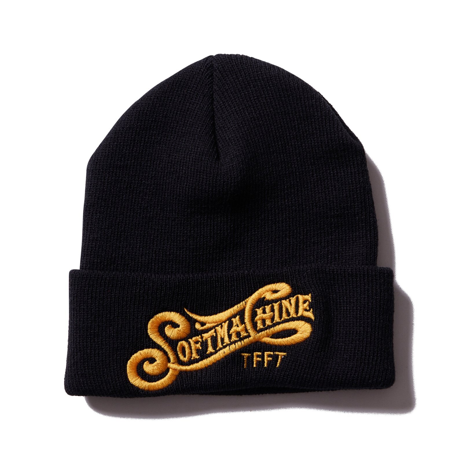 画像1: SOFTMACHINE/BURP KNIT CAP  BLACK