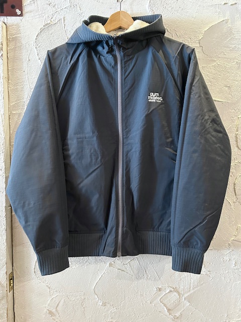 画像1: (再入荷) GYMMASTER/REVERSIBLE BOAxRIPSTOP HOOD JKT  CHARCOALxNAT