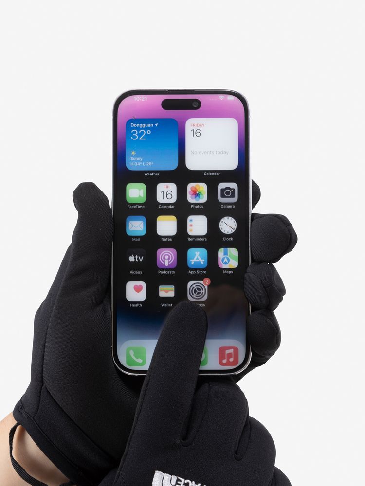 画像3: THE NORTH FACE/ETIP SHORT GLOVE  BLACK