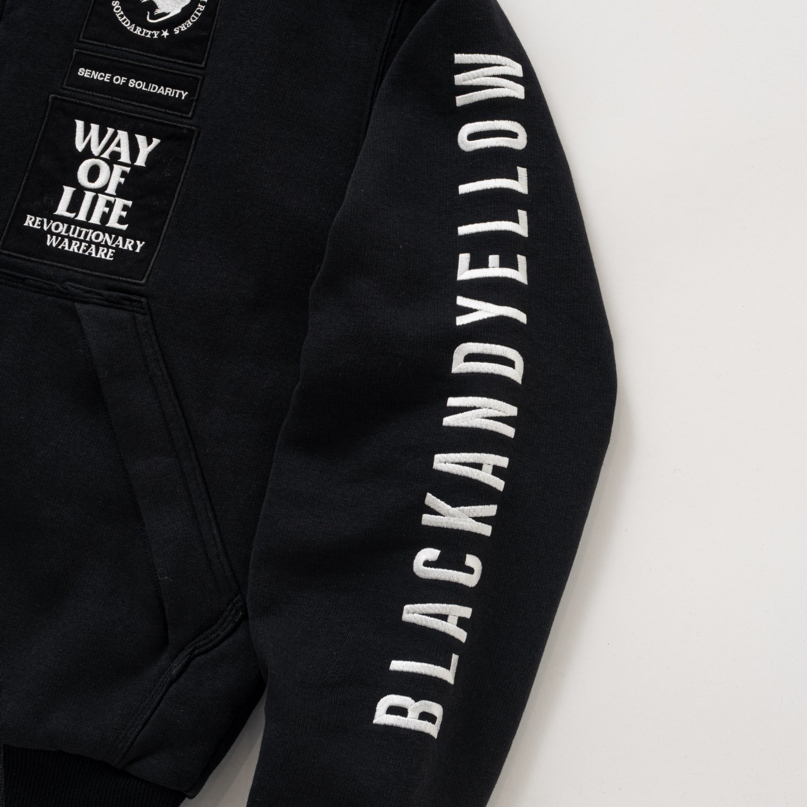 画像6: (店頭在庫分) RATS/BOA HOODIE  BLACK