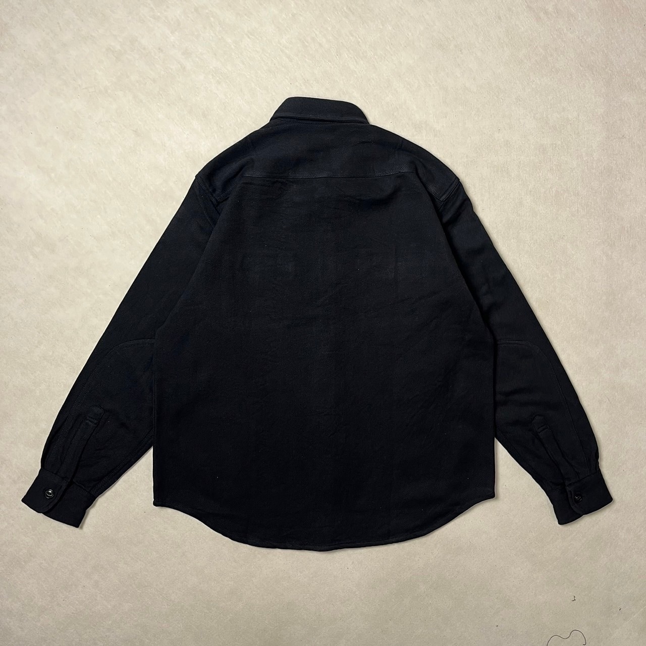 画像2: ALCARZA/HEAVY NELL CHECK WORK SHIRT  OMBRE BLACK