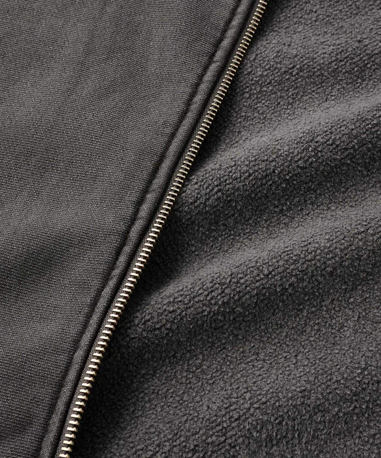 画像4: FTC/PIGMENT DYED BOX LOGO ZIPKUP HOODY  BLACK