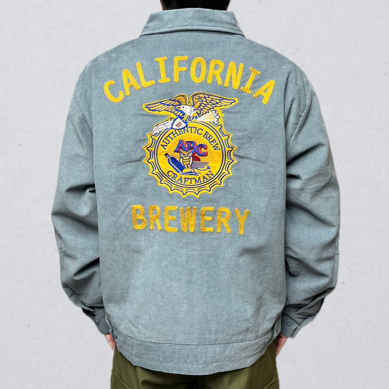 画像1: ALCARZA/FARMERS JKT  SMOKY BLUE