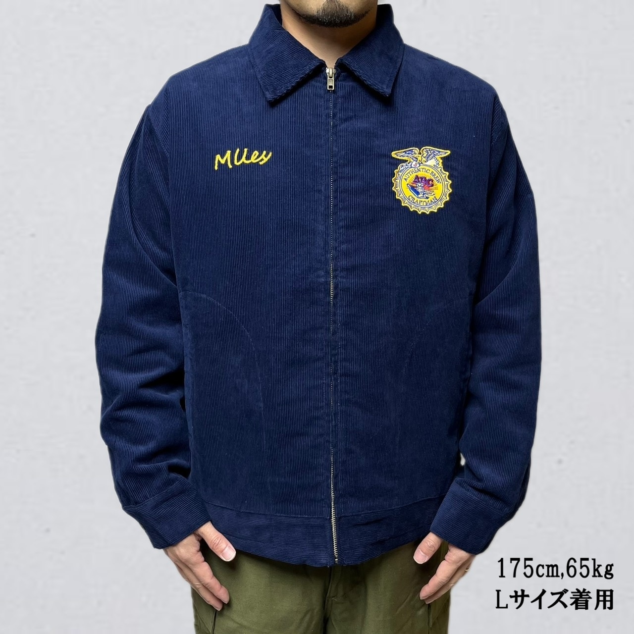 画像2: ALCARZA/FARMERS JKT  NAVY