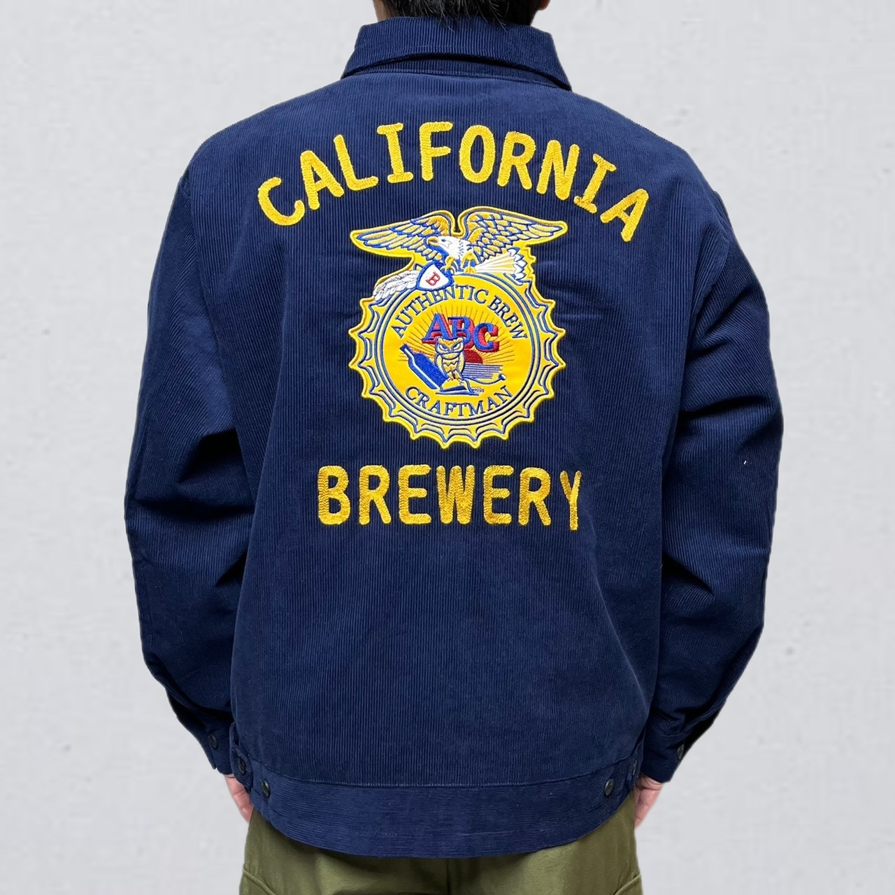 画像1: ALCARZA/FARMERS JKT  NAVY