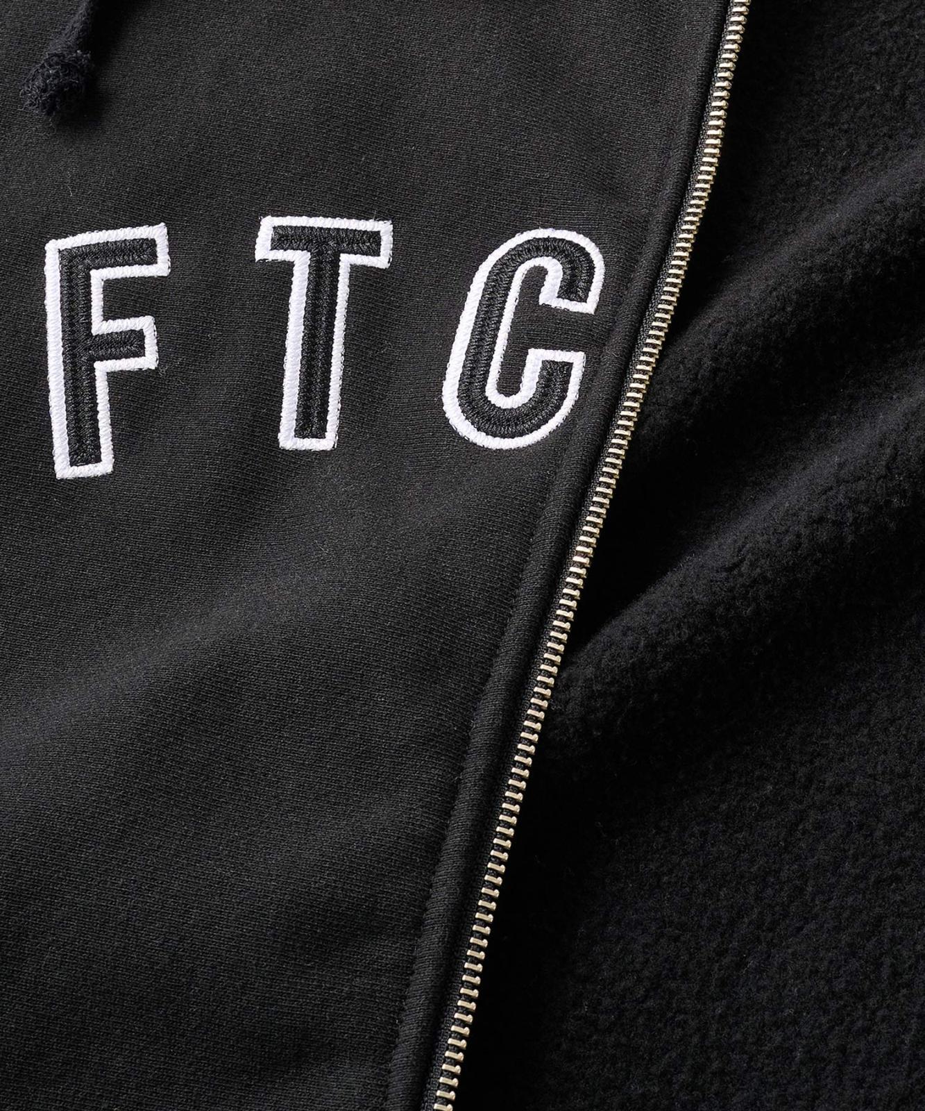 画像3: FTC/ARC LOGO ZIP UP HOODY  BLACK