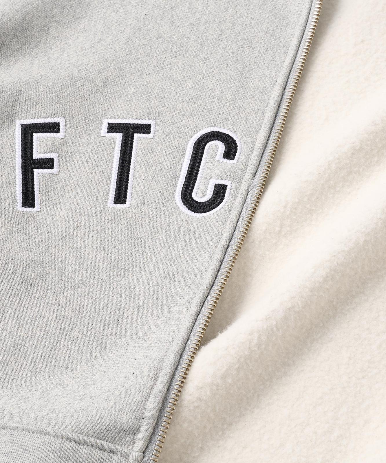 画像3: FTC/ARC LOGO ZIP UP HOODY  GRAY
