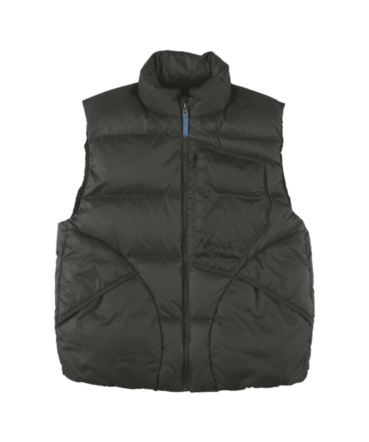 画像1: NANGA/MAZENO RIDGE VEST BLACK