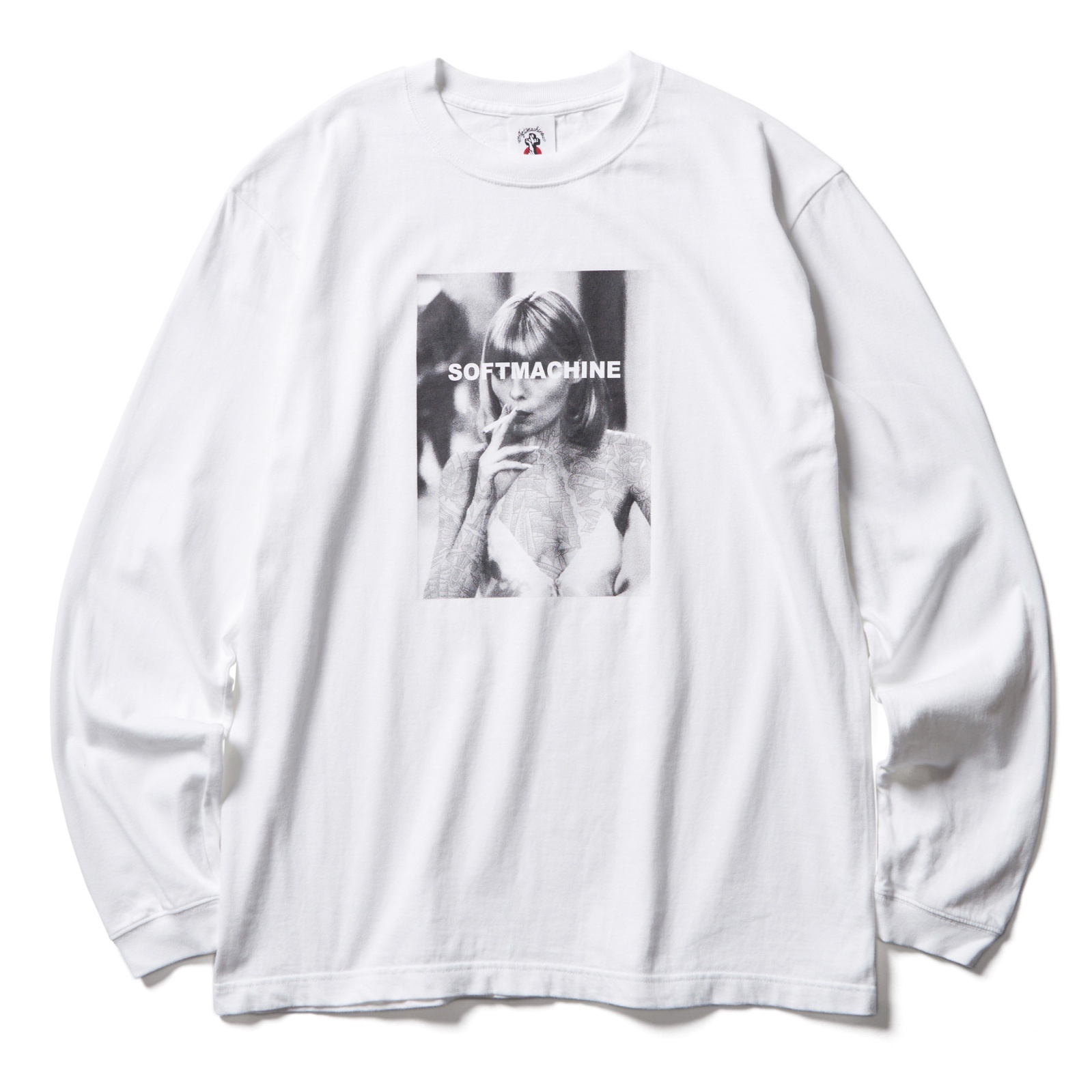 画像1: SOFTMACHINE/ELVIRA LS T  WHITE