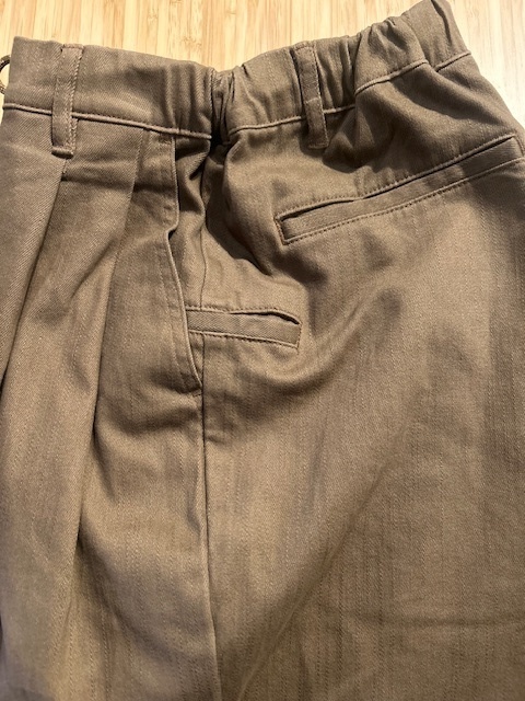 画像4: GYMMASTER/KATSURAGI TWO TUCK PANT  BROWN