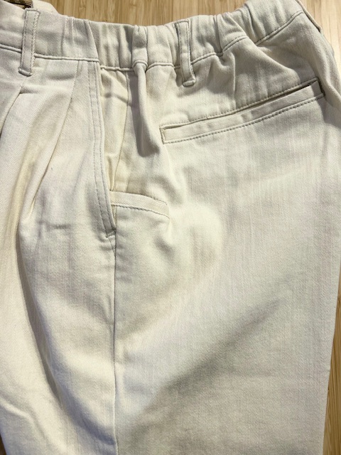 画像4: GYMMASTER/KATSURAGI TWO TUCK PANT  NATURAL