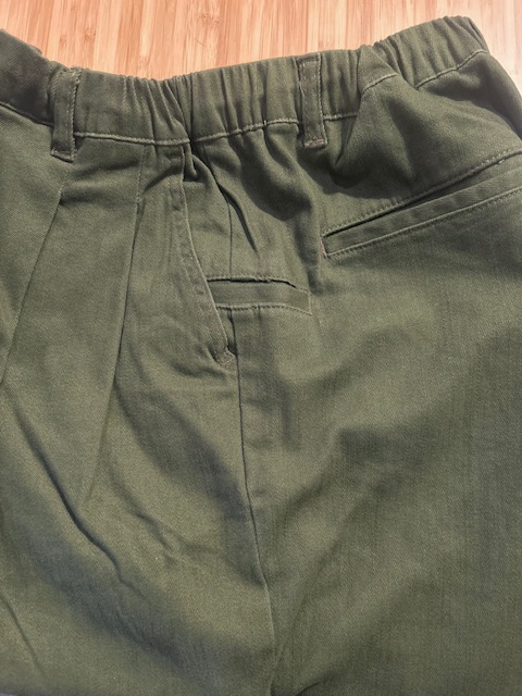画像4: GYMMASTER/KATSURAGI TWO TUCK PANT  OLIVE