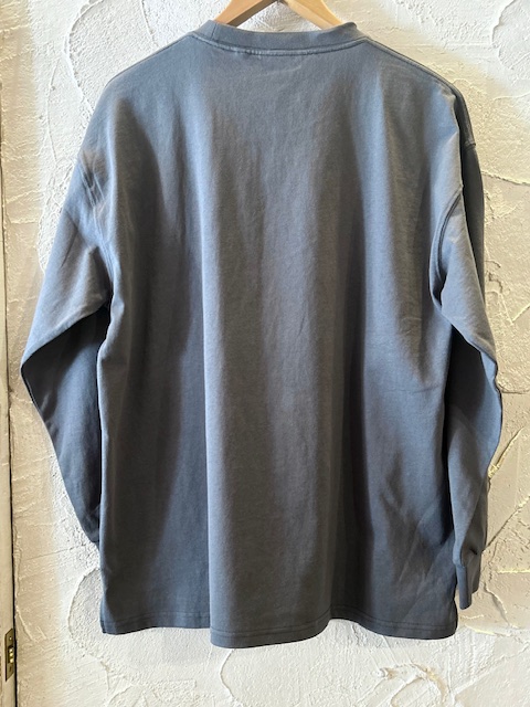 画像2: GYMMASTER/DOG EMBROIDERY BIG LS T  CHARCAL