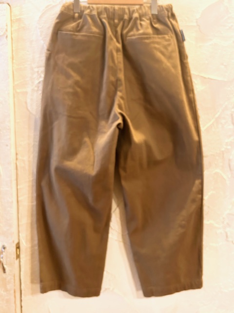 画像2: GYMMASTER/KATSURAGI TWO TUCK PANT  BROWN
