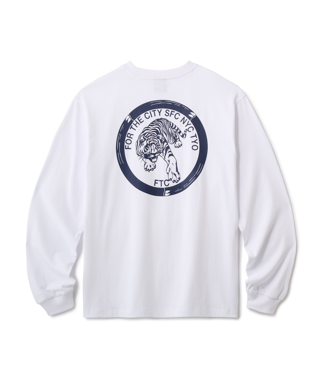 画像1: FTC/INTERNATIONAL LS T  WHITE