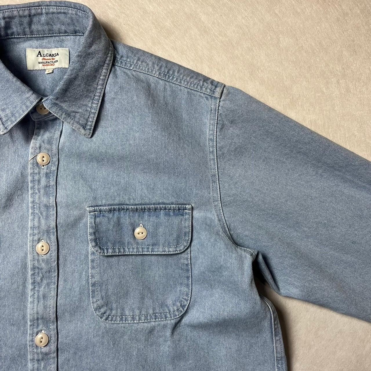 画像3: ALCARZA/DENIM SHIRT  SAX