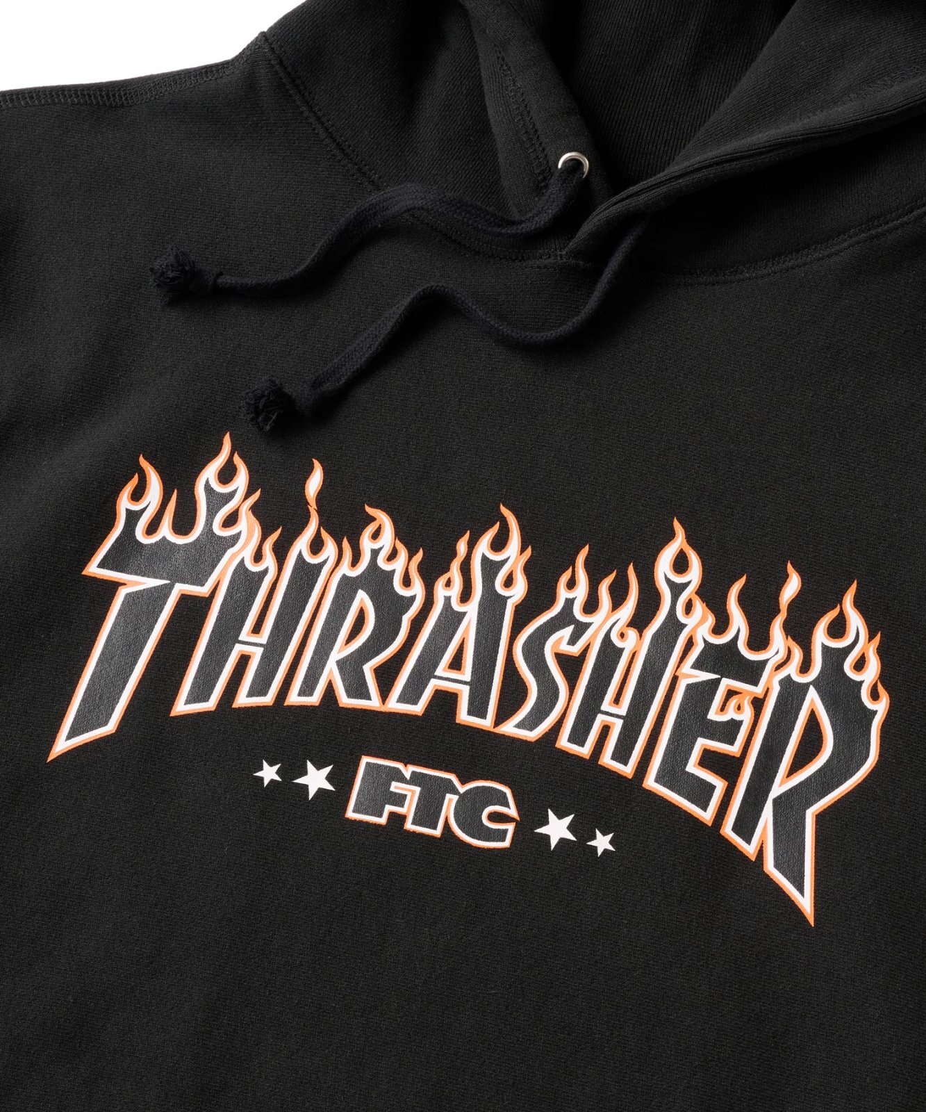 画像2: FTC/xTHRASHER LOGO HOODY  BLACK