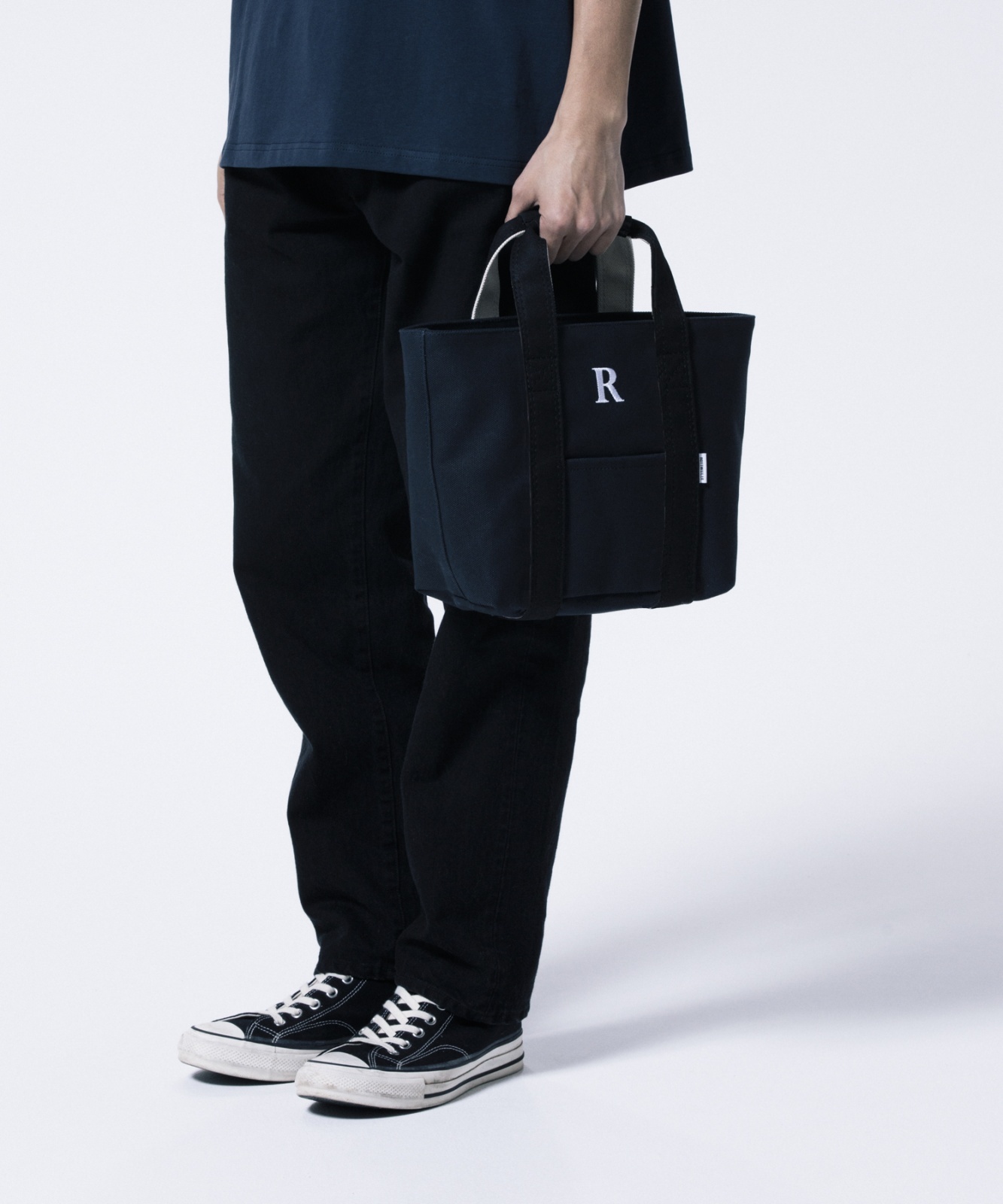 画像5: ROTTWEILER/R9 MIDIUM TOTE BAG  NAVY