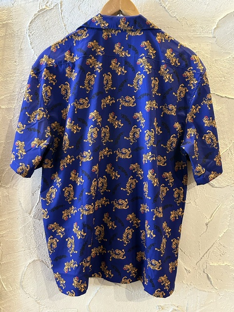 画像2: ALCARZA/OPEN SHIRTS TIGER  NAVY