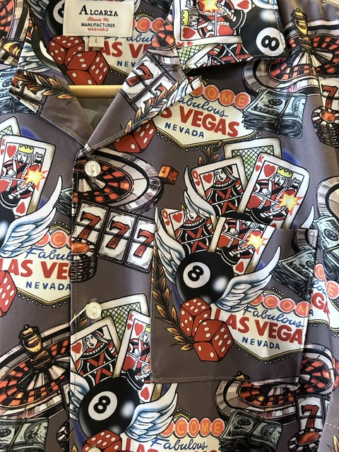 画像3: (再入荷) ALCARZA/OPEN SHIRTS CASINO  GRAY