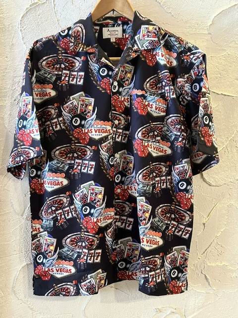 画像1: (再入荷)　ALCARZA/OPEN SHIRTS CASINO  BLACK