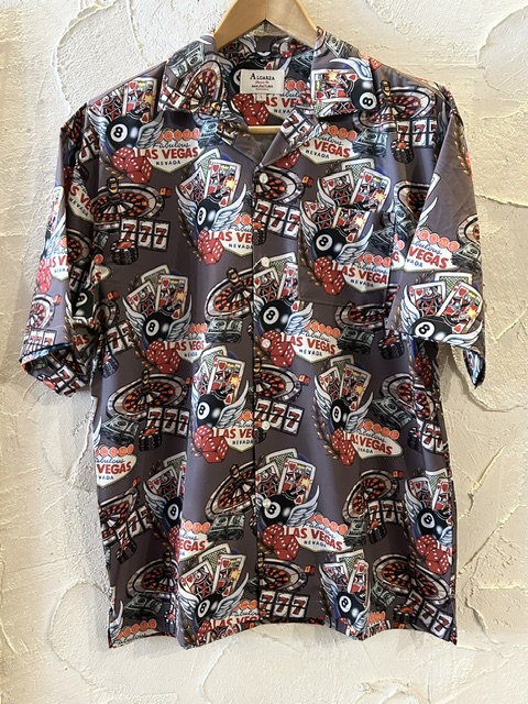 画像1: (再入荷) ALCARZA/OPEN SHIRTS CASINO  GRAY