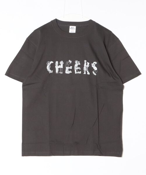 画像1: GYMMASTER/CHEERS T  CHARCOAL