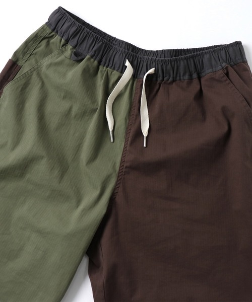 画像3: GYMMASTER/STRETCH HERRINGBONE EASY SHORTS  BLACK