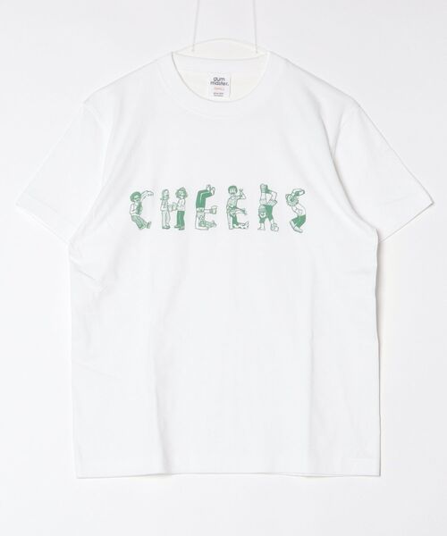 画像1: GYMMASTER/CHEERS T  WHITE