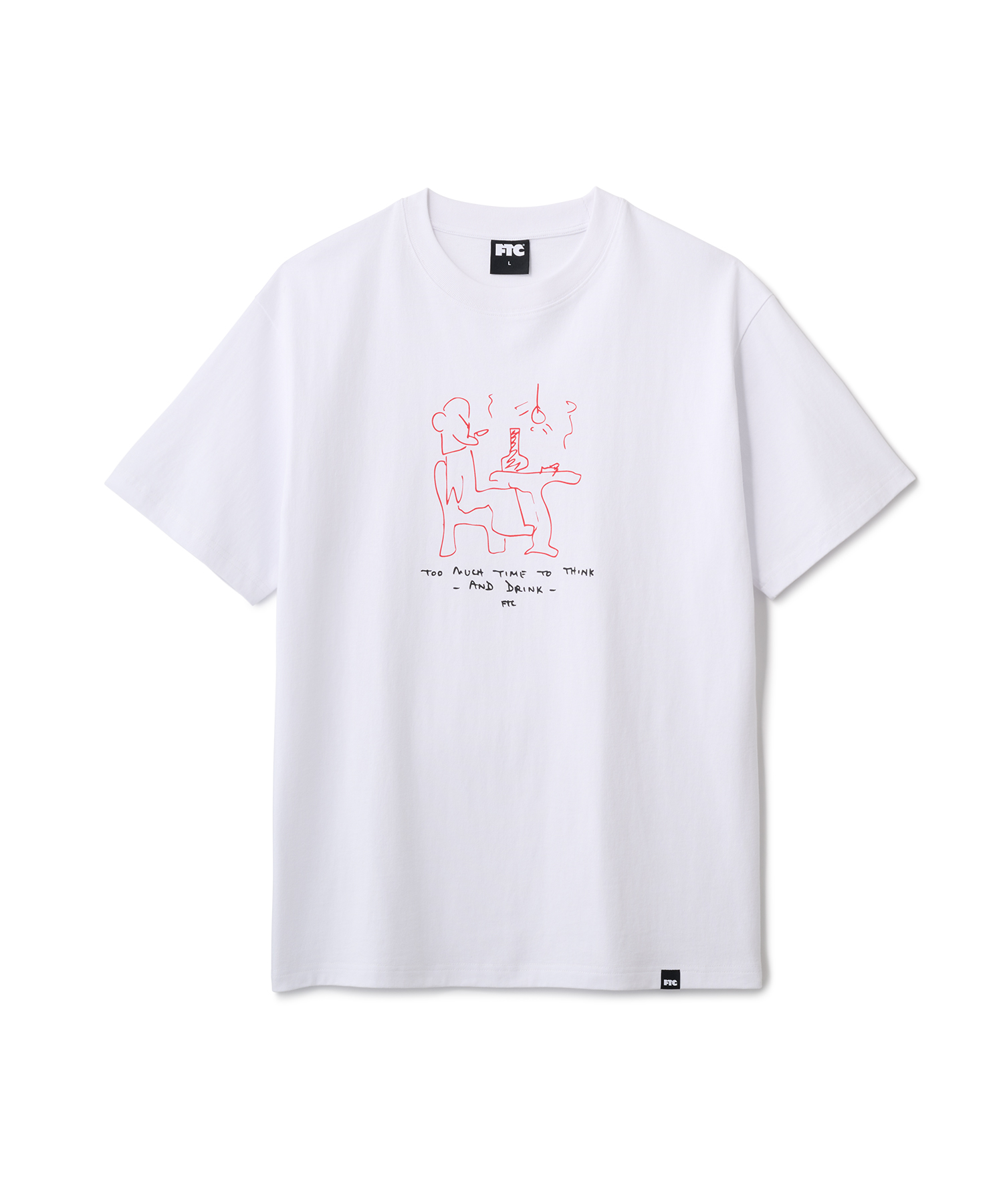 画像1: FTC/DRINK AND THINK  WHITE
