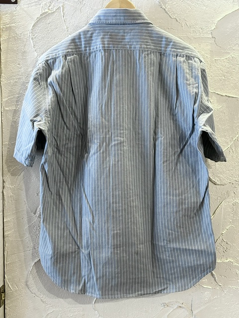 画像2: MACBATROS/STRIPEWORK SHIRT SS  BLUE
