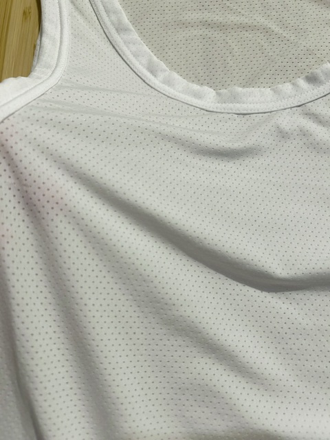 画像4: HANES/NYLON STRETCH MESH TANKTOP  WHITE