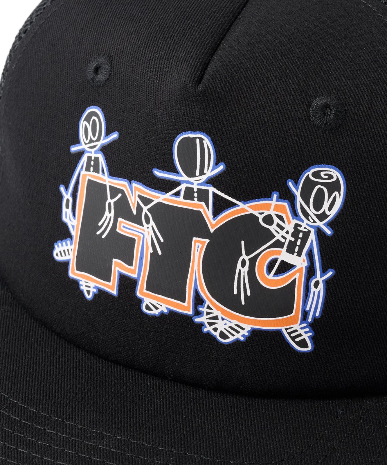 画像2: FTC/OG ELEMENT MESH BACK 5PANEL  BLACK