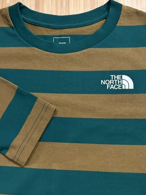 画像3: THE NORTH FACE/LS FIELD BORDER T  UTILITY BROWNxGREEN