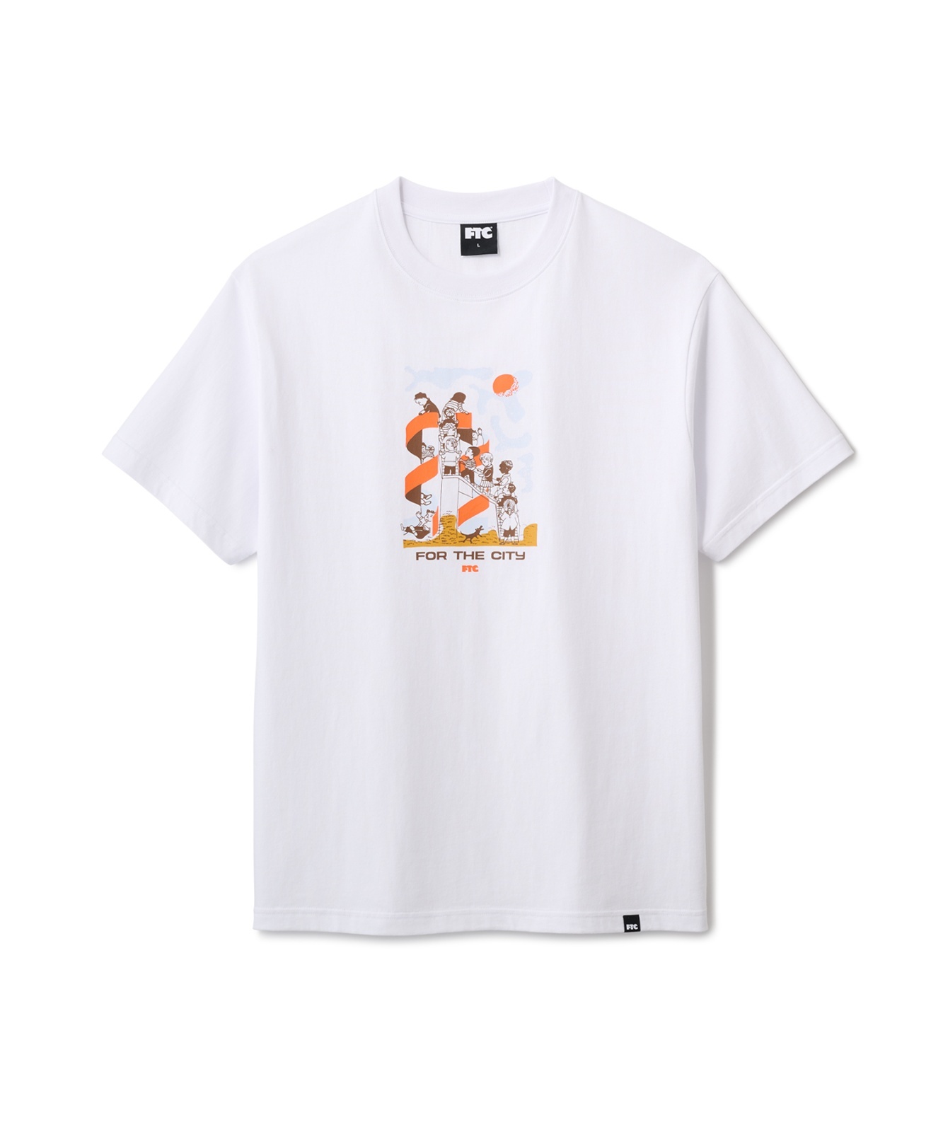 画像1: FTC/KIDS T  WHITE