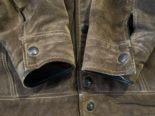 画像8: (USED) VANSON/SUEDE TRUCKER JKT  BROWN