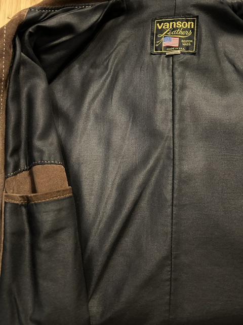 画像6: (USED) VANSON/SUEDE TRUCKER JKT  BROWN
