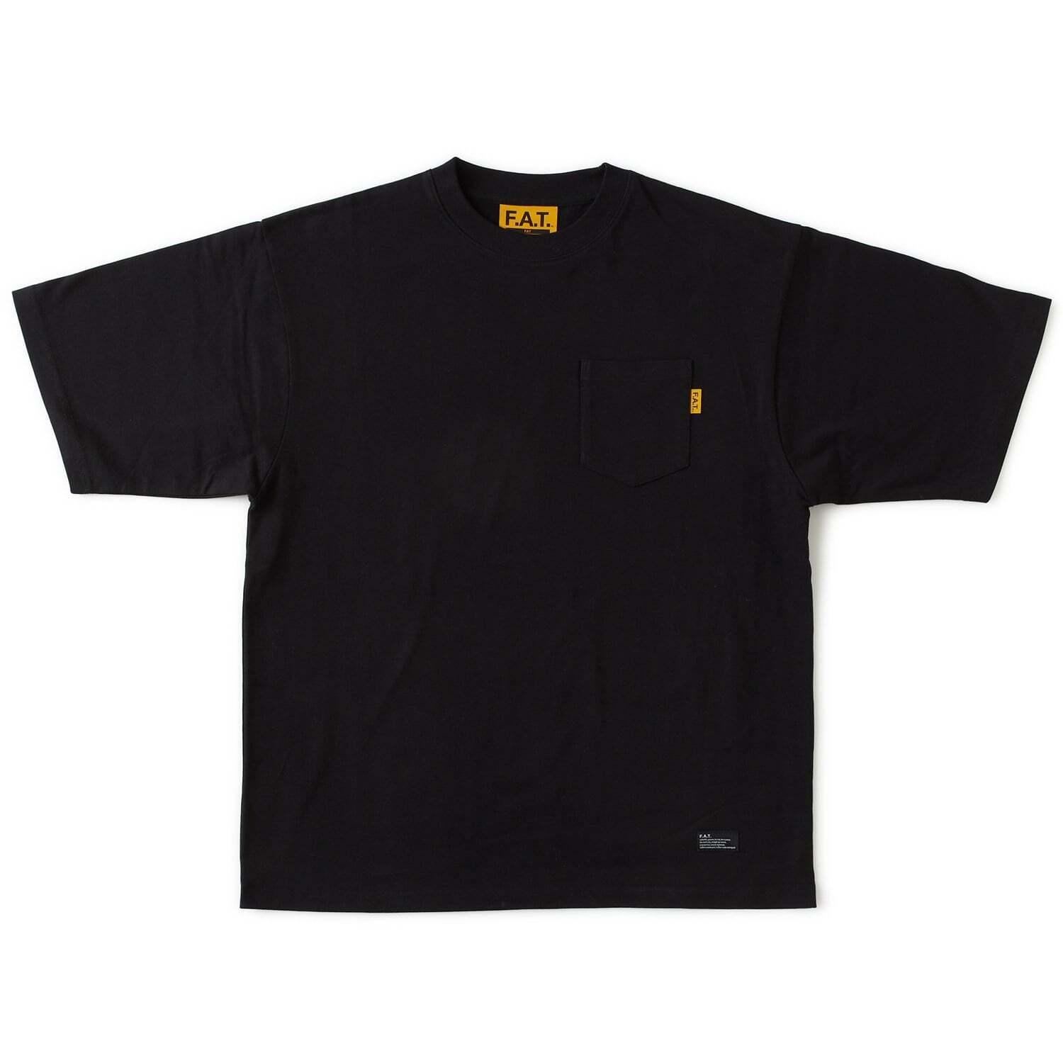 画像1: FAT/POCKETee  BLACK