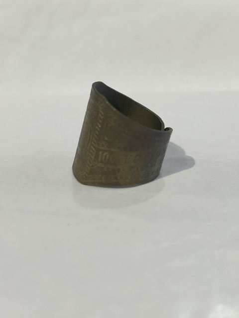画像2: GLAD HAND(グラッドハンド)/CIGAR TAG RING BRASS  BOBBIN
