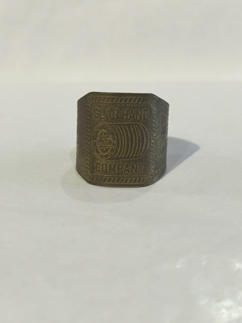 画像1: GLAD HAND(グラッドハンド)/CIGAR TAG RING BRASS  BOBBIN