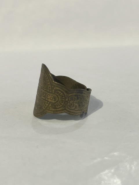 画像2: GLAD HAND(グラッドハンド)/CIGAR TAG RING BRASS  MY HEART
