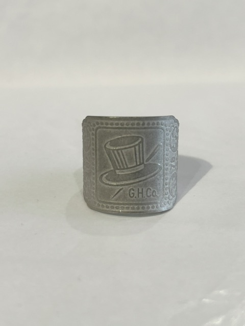 画像1: GLAD HAND(グラッドハンド)/CIGAR TAG RING SILVER  HAT