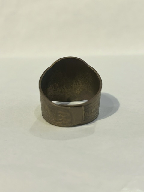 画像3: GLAD HAND(グラッドハンド)/CIGAR TAG RING BRASS  OLD JALOPY