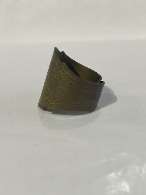 画像2: GLAD HAND(グラッドハンド)/CIGAR TAG RING BRASS  STRONG