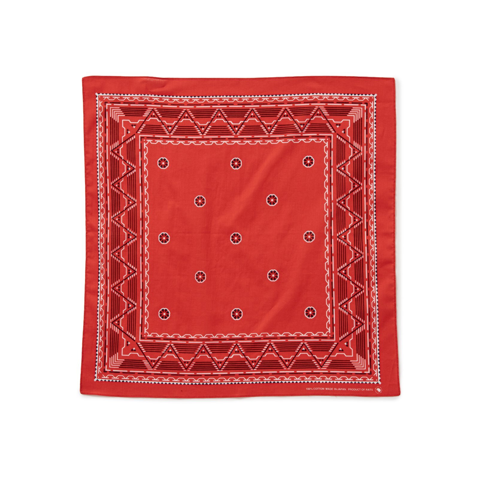 画像1: RATS/BANDANA  RED
