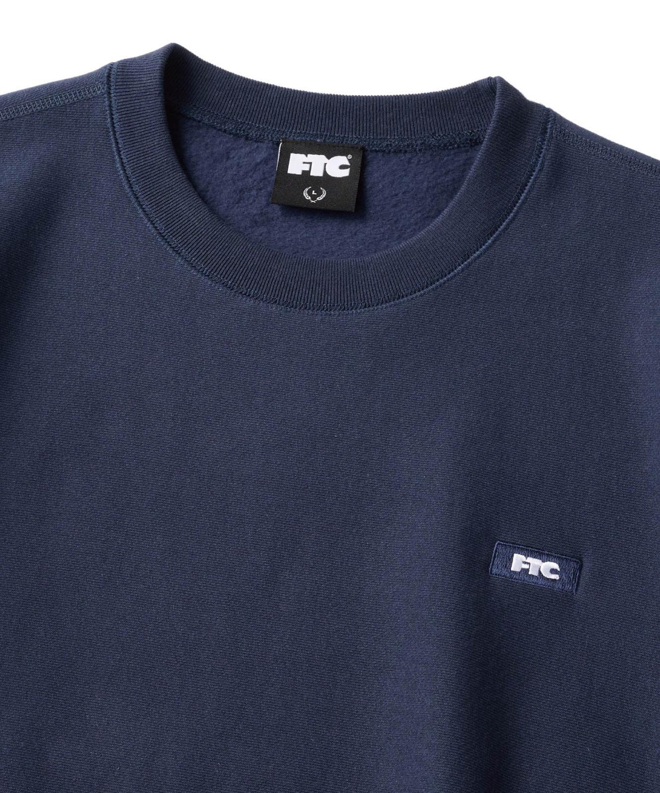 画像2: FTC/SMALL BOX LOGO CREW NECK  NAVY