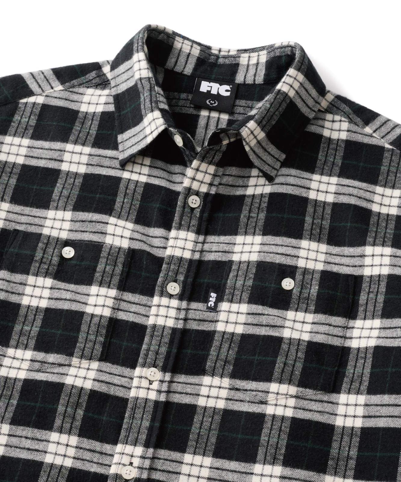 画像2: FTC/PLAID NELL SHIRT  BLACK