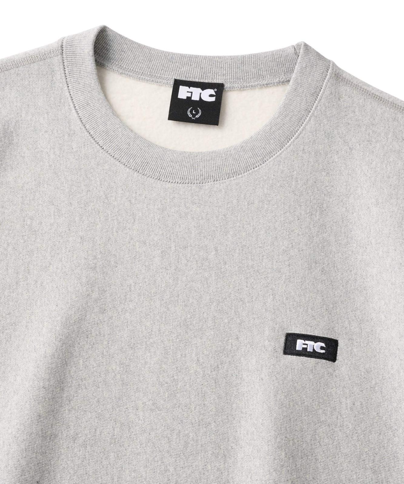 画像2: FTC/SMALL BOX LOGO CREW NECK  GRAY