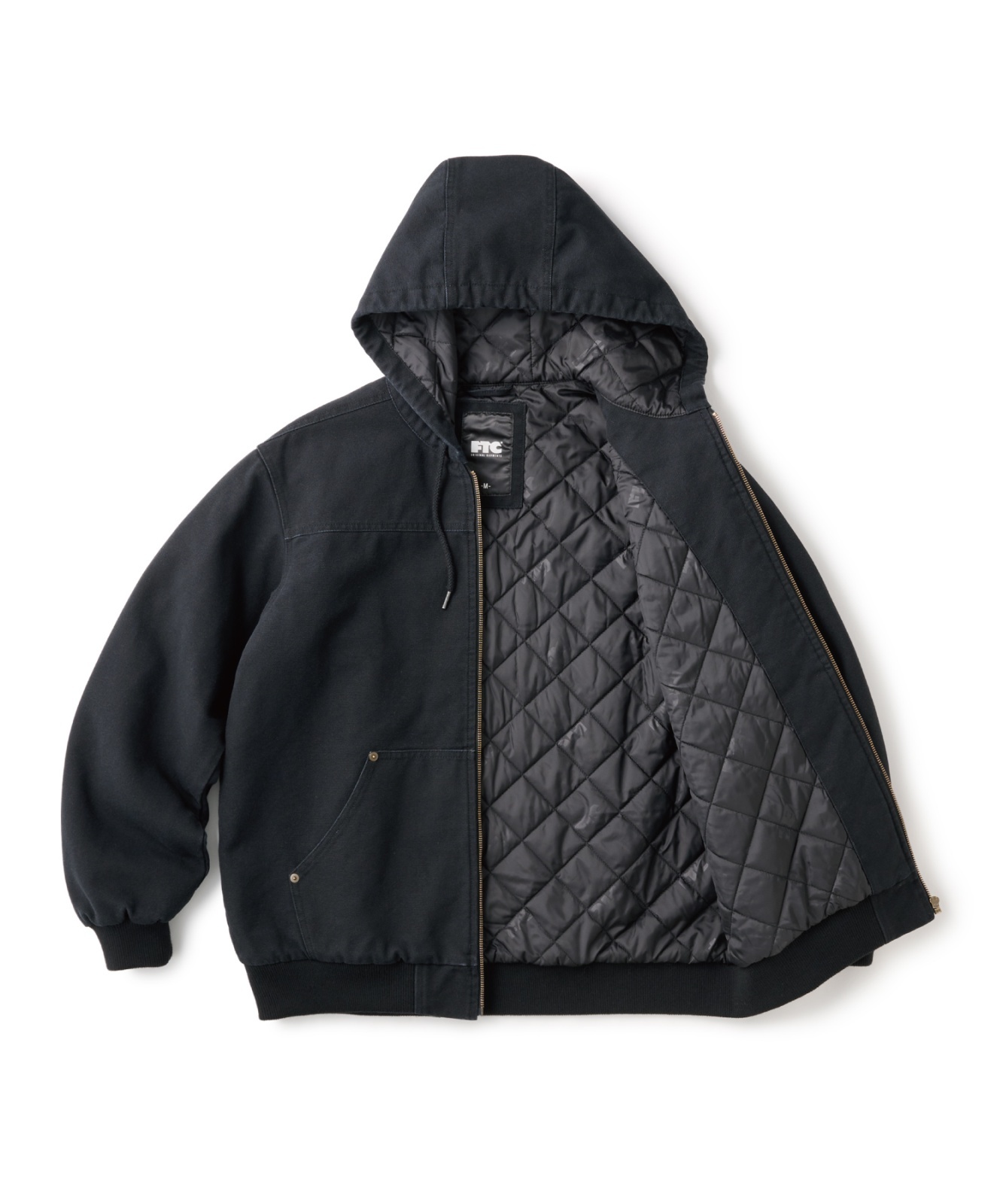 画像3: FTC/WASHED HOODED WORK JKT BLACK