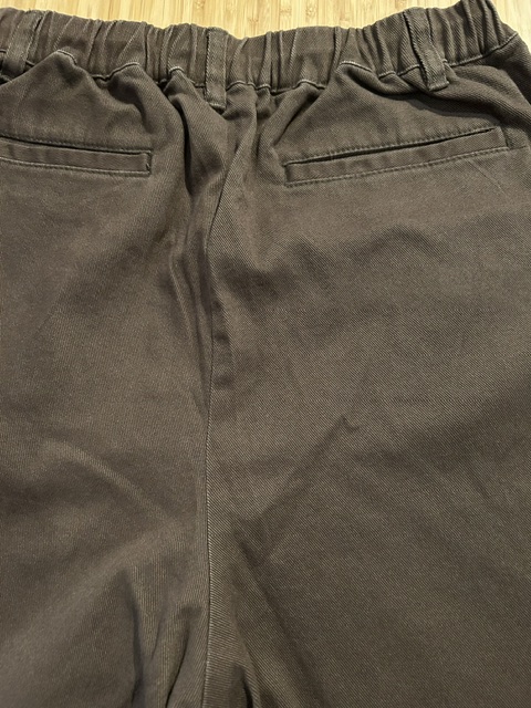 画像6: GYMMASTER/STRETCH TWILL TWO TUCK PANT  BROWN